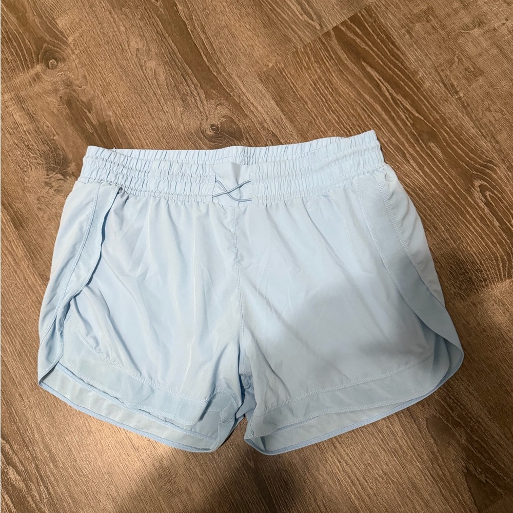 Danskin Women's Athletic Shorts in Light Blue